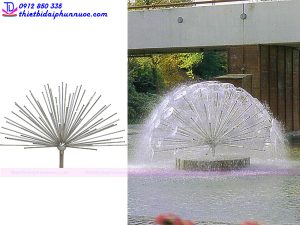 Đầu phun nước bán cầu Water hemisphere