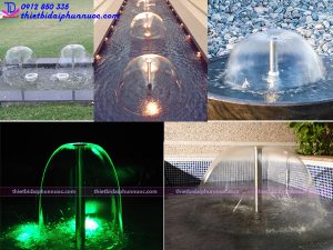 Đầu phun nước hình dù