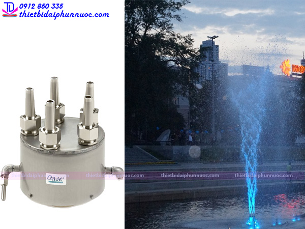 Vòi phun quay Rotating Nozzle