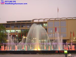 Đài phun nước trường ĐH Bách Khoa Hà Nội