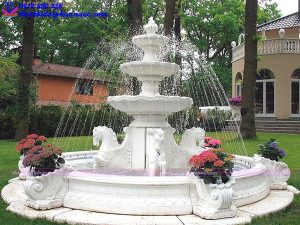 Đài phun nước bằng đá 2