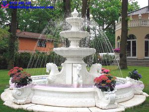 Đài phun nước bằng đá 2