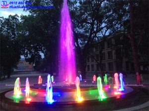 Đài phun nước trường THPT Phan Đăng Lưu