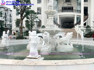 Đài phun nước bằng đá Đại Hoàng Sơn