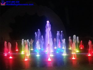 Đài phun nước âm sàn quảng trường Xuân Thành - Hà Tĩnh