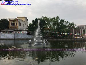 Đài phun nước bằng đá mini 1