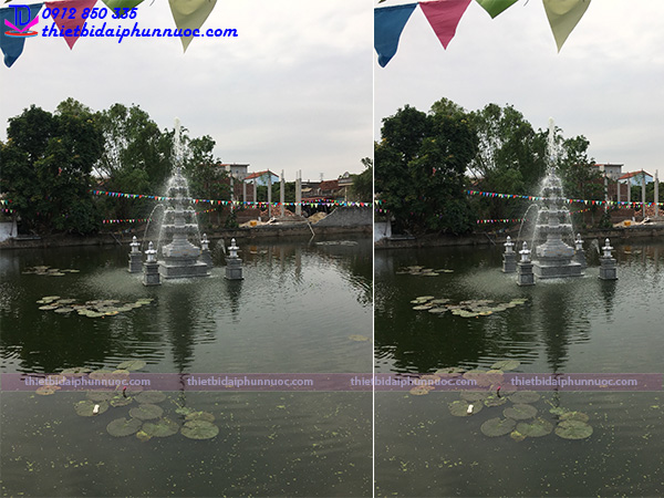 Đài phun nước bằng đá mini 2