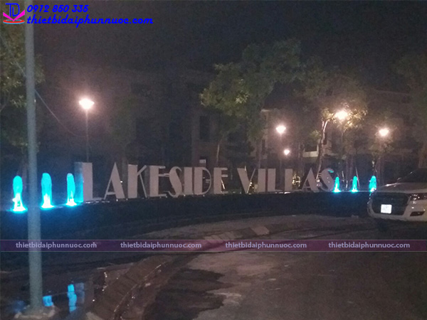 Đài phun nước mini khu biệt thự