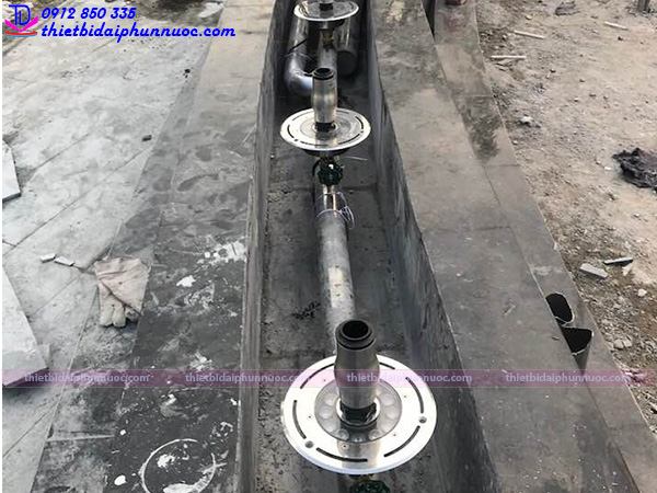 Đài phun nước mini khu biệt thự 3