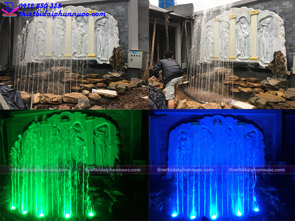 Đài phun nước mini sân vườn 2