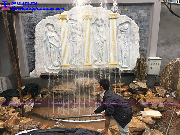 Đài phun nước mini sân vườn 6