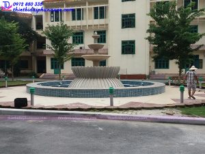 Đài phun nước trụ sở công an tỉnh Phú Thọ 4