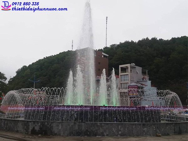 Đài phun nước khu đô thị mới 1