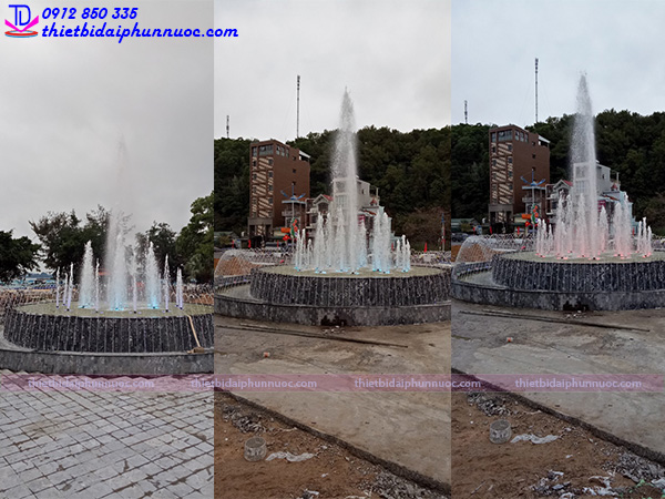 Đài phun nước khu đô thị mới 2