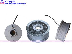 Đèn âm nước dạng bánh xe 12W