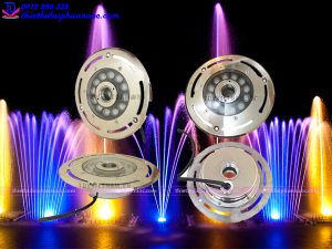 Đèn âm nước dạng bánh xe model mới nhất