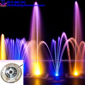 Đèn âm sàn dạng bánh xe 12W