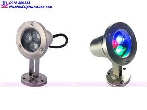 Đèn Led dưới nước 3W đổi màu