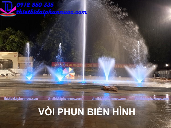 Đầu phun nước nghệ thuật - Béc phun nước 10