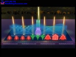 Đài phun nước hình chữ nhật 3