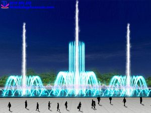 Đài phun nước hình chữ nhật 4
