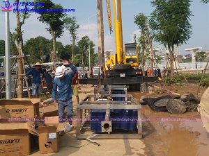 Đài phun nước phao nổi 2