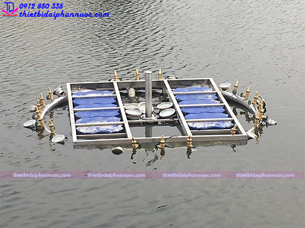 Đài phun nước phao nổi 20