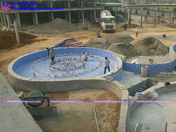 Lắp đặt đài phun nước 19