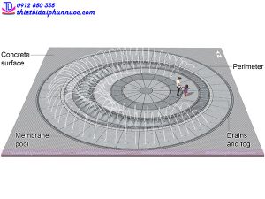 Mẫu đài phun nước 3D 9