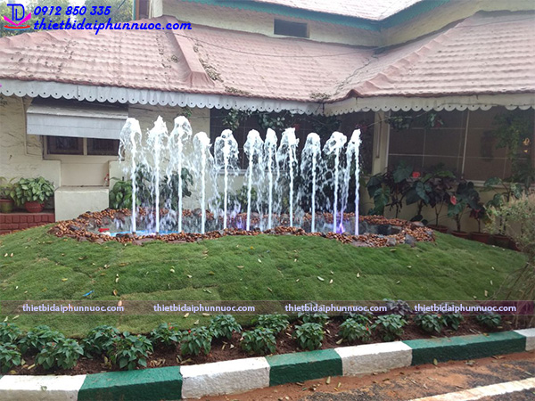 Đầu phun dạng cột nước sủi bọt 3