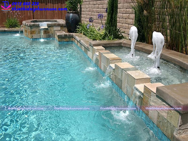 Đầu phun dạng cột nước sủi bọt 5