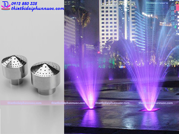 Đầu phun nước hình bông hoa 3
