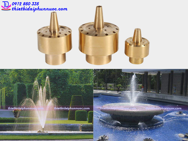 Đầu phun nước hình bông hoa 4