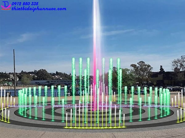 Mẫu sàn phun nước lập trình 2