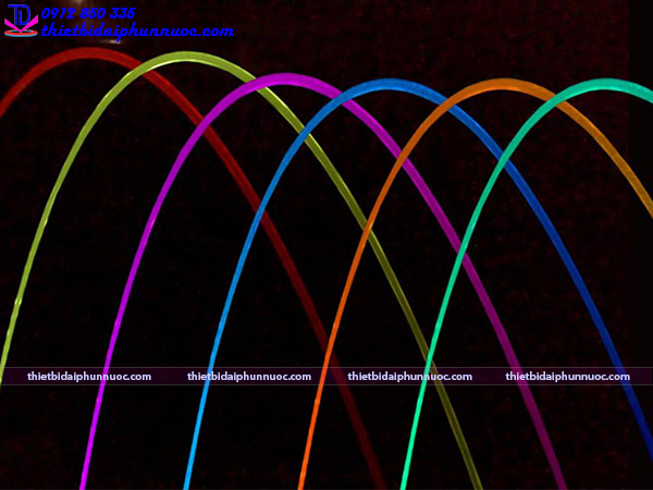 Vòi phun tạo hình cầu vồng 16