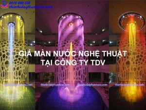 Giá màn nước nghệ thuật 1