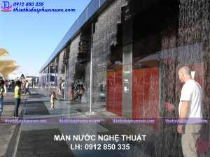 Giá màn nước nghệ thuật 7