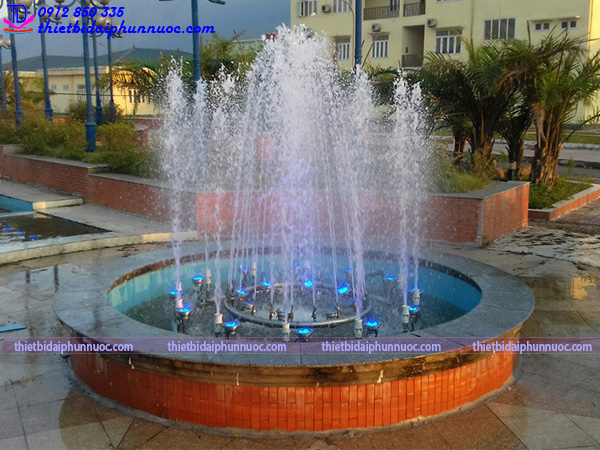 Hệ thống đài phun nước khu kinh tế Vũng Áng 1