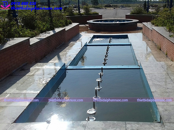 Hệ thống đài phun nước khu kinh tế Vũng Áng 3