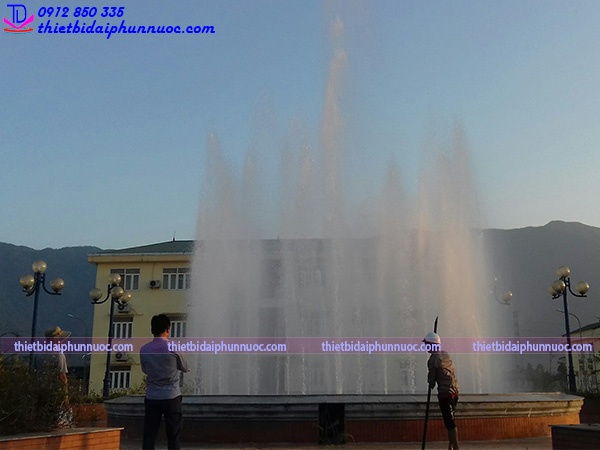 Hệ thống đài phun nước khu kinh tế Vũng Áng 4