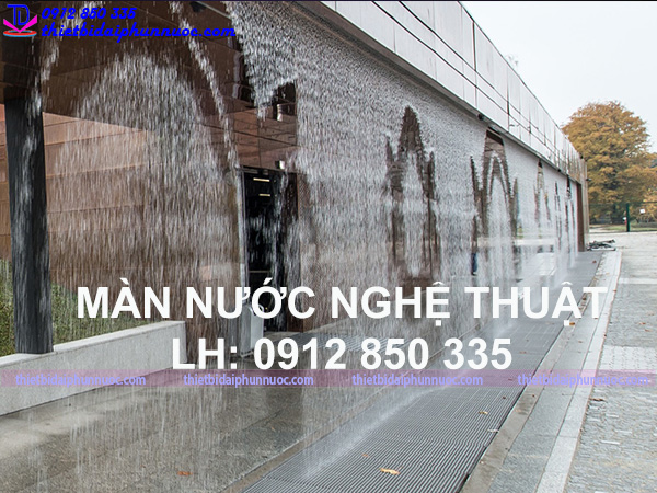 Màn nước trang trí trình chiếu laser 9