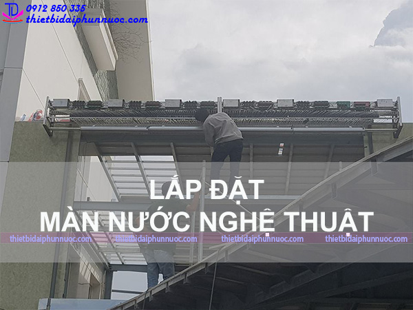 Thi công màn nước nghệ thuật 7