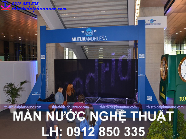 Thi công màn nước nghệ thuật 8