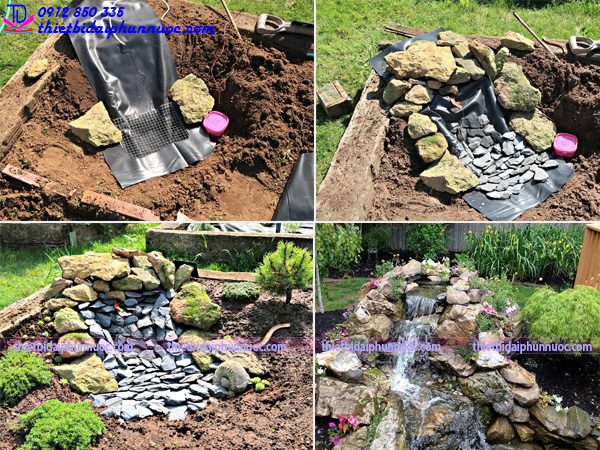 Cách làm thác nước mini 2