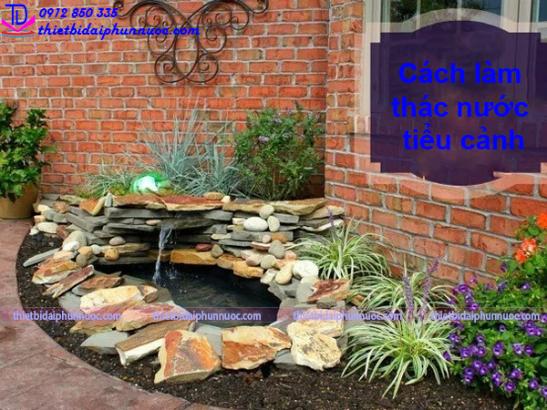 Cách làm tiểu cảnh nước 1