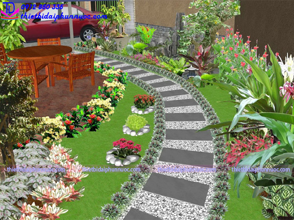 Thiết kế mẫu tiểu cảnh mini 1