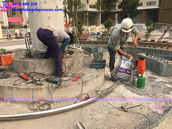 Công trình đài phun nước Phú Lãm 10