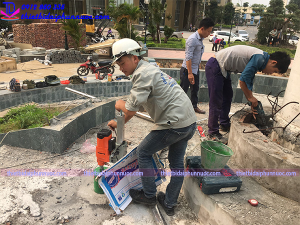 Công trình đài phun nước Phú Lãm 7