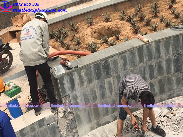 Công trình đài phun nước Phú Lãm 8