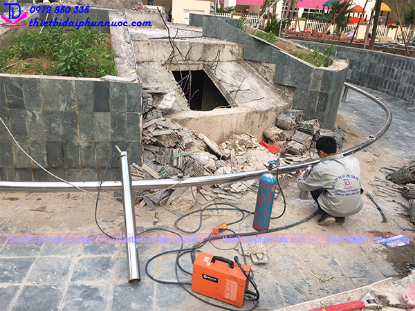 Công trình đài phun nước Phú Lãm 9